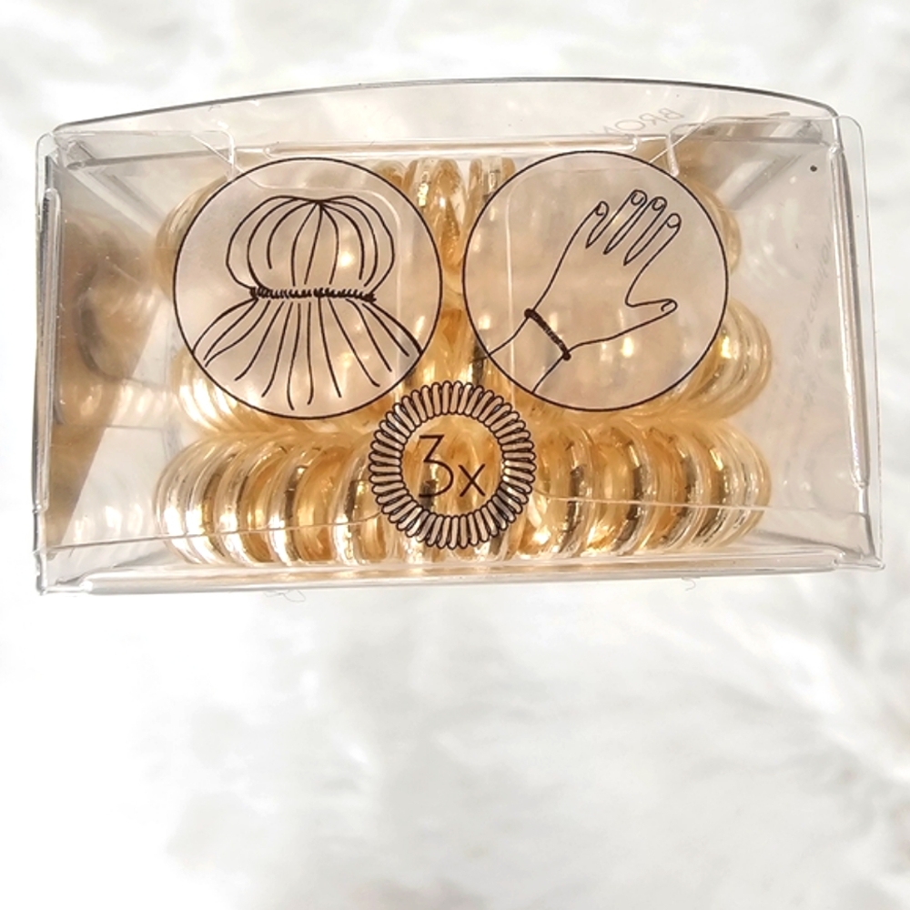 Invisi Bobble, the elegant hair ring, 3 pack